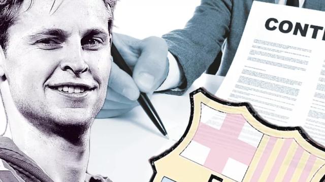 v体育-巴萨公布德容年薪挣太多了？这是要撕破脸了吗？